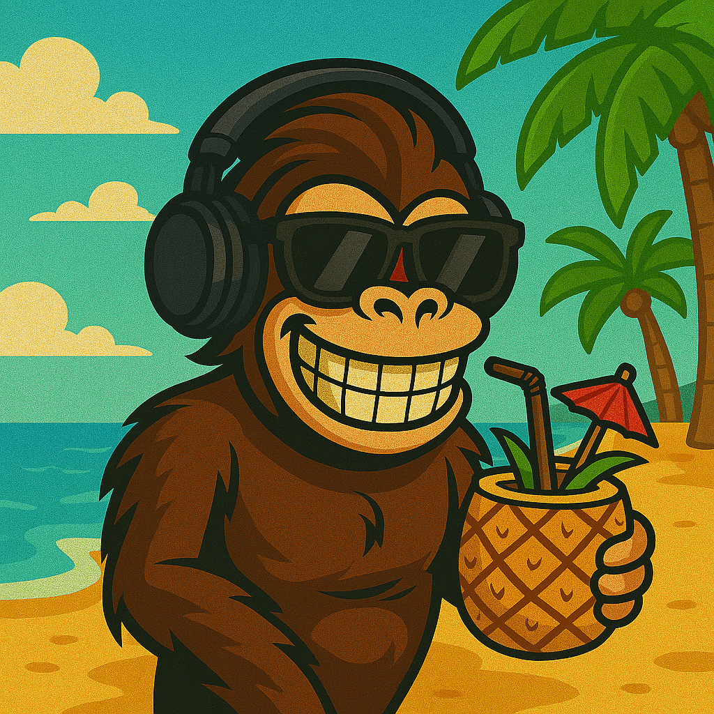 DAPE Club NFT with pixelated monkey design #1