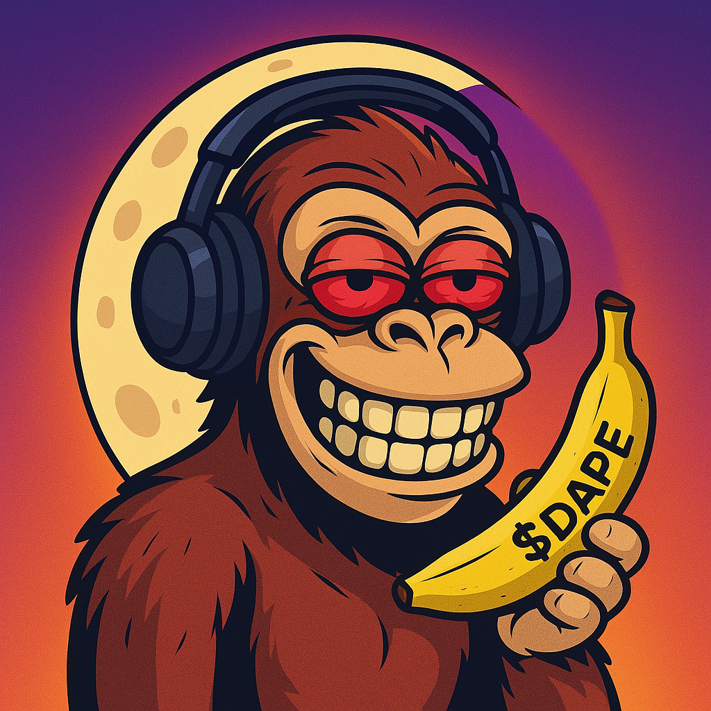 DAPE Club NFT with pixelated monkey design #10