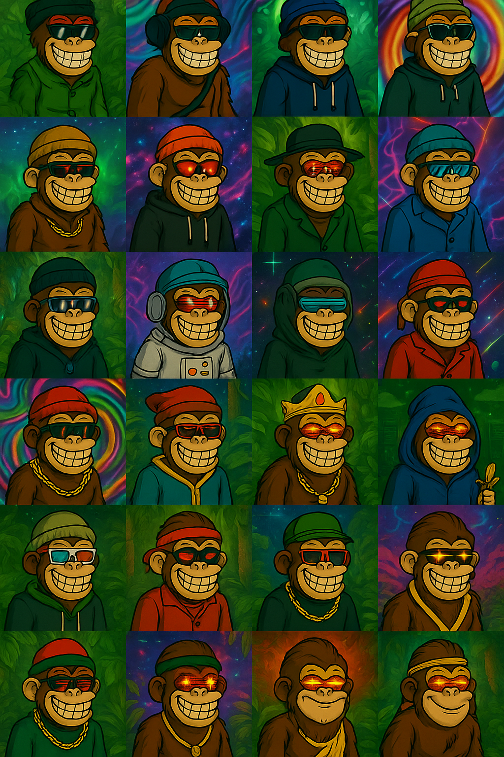 DAPE Club NFT with pixelated monkey design #19