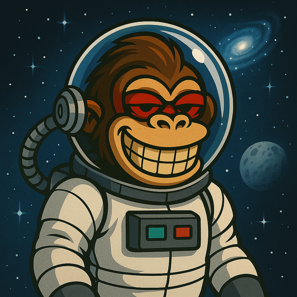 DAPE Club NFT with pixelated monkey design #6